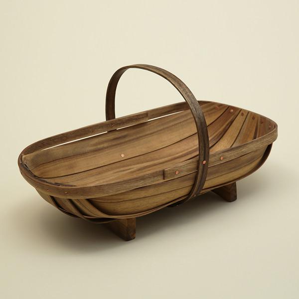 Wooden Garden Trug - Small Gathering Basket